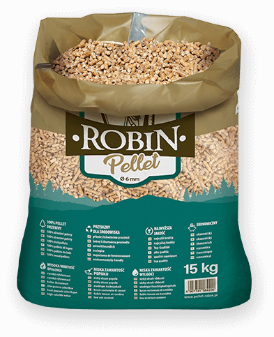 worek pelletu opałowego Robin do kupienia w Chodczu lub sklepie internetowym